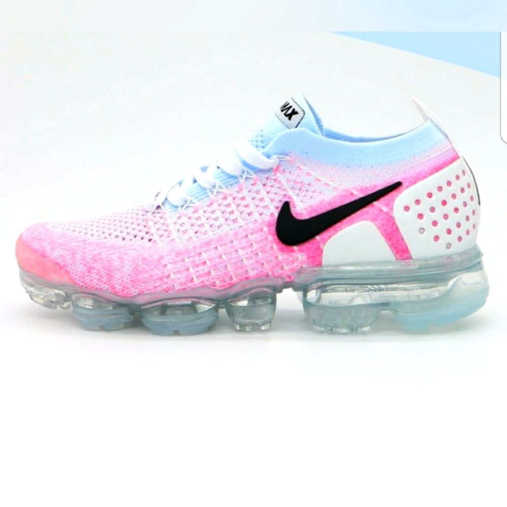 Nike air max vapormax hydrogen pink 2024 black blue women flyknit